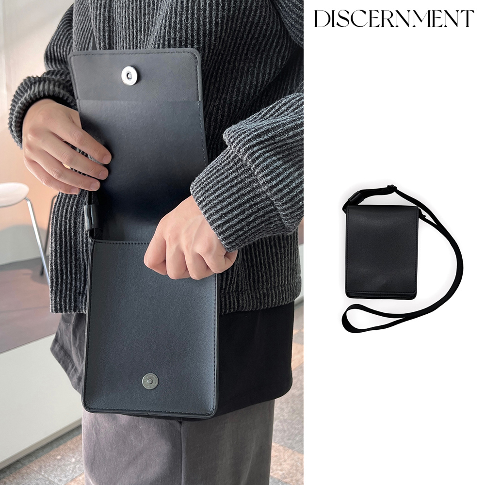 【DISCERNMENT】Field square mini leather bag