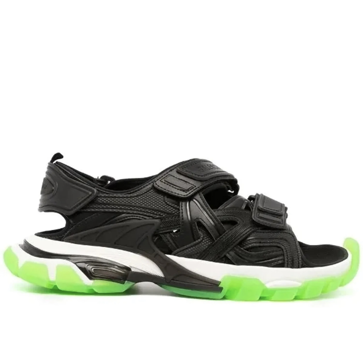 ★SALE★ BALENCIAGA デボスロゴ ラバーソール トラックサンダル