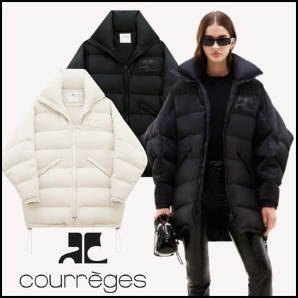 courreges フェイクムートンコート