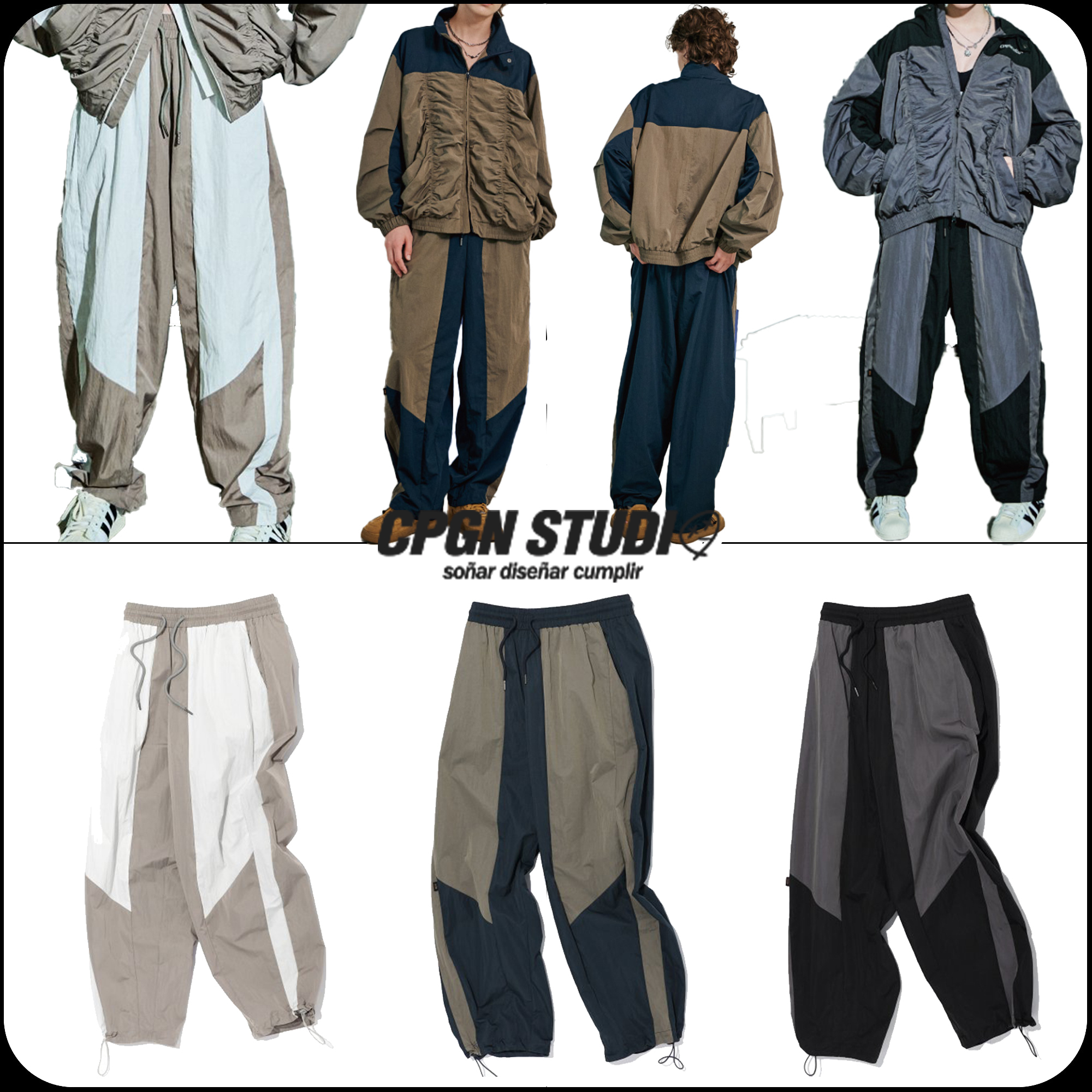 [COMPAGNO]★BALLOON INCISION JOGGER PANTS