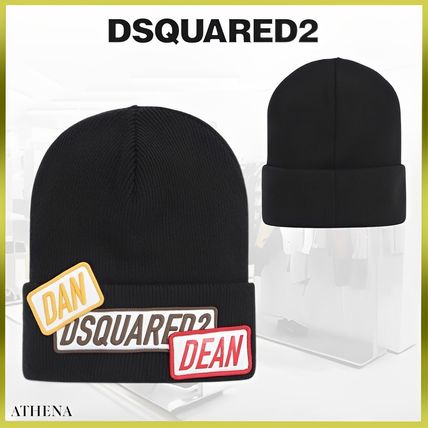 D SQUARED2(ディースクエアード) ニットキャップ・ビーニー(メンズ ...