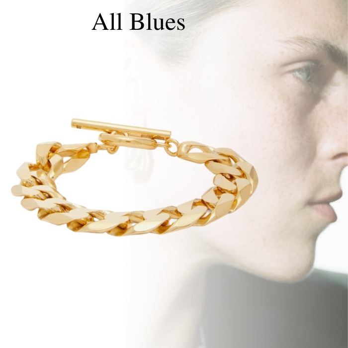 ベルギー製 All Blues ゴールドブレスレットStandard bracelet