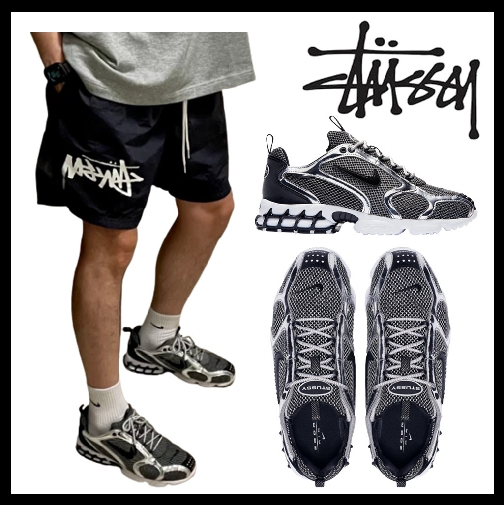 ★関税込★Stussy★Nike x Stussy Air Zoom Spiridon Cage 2★