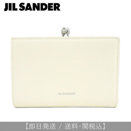 がま口 Jil Sander(ジルサンダー) 折りたたみ財布(レディース) 長財布 ...