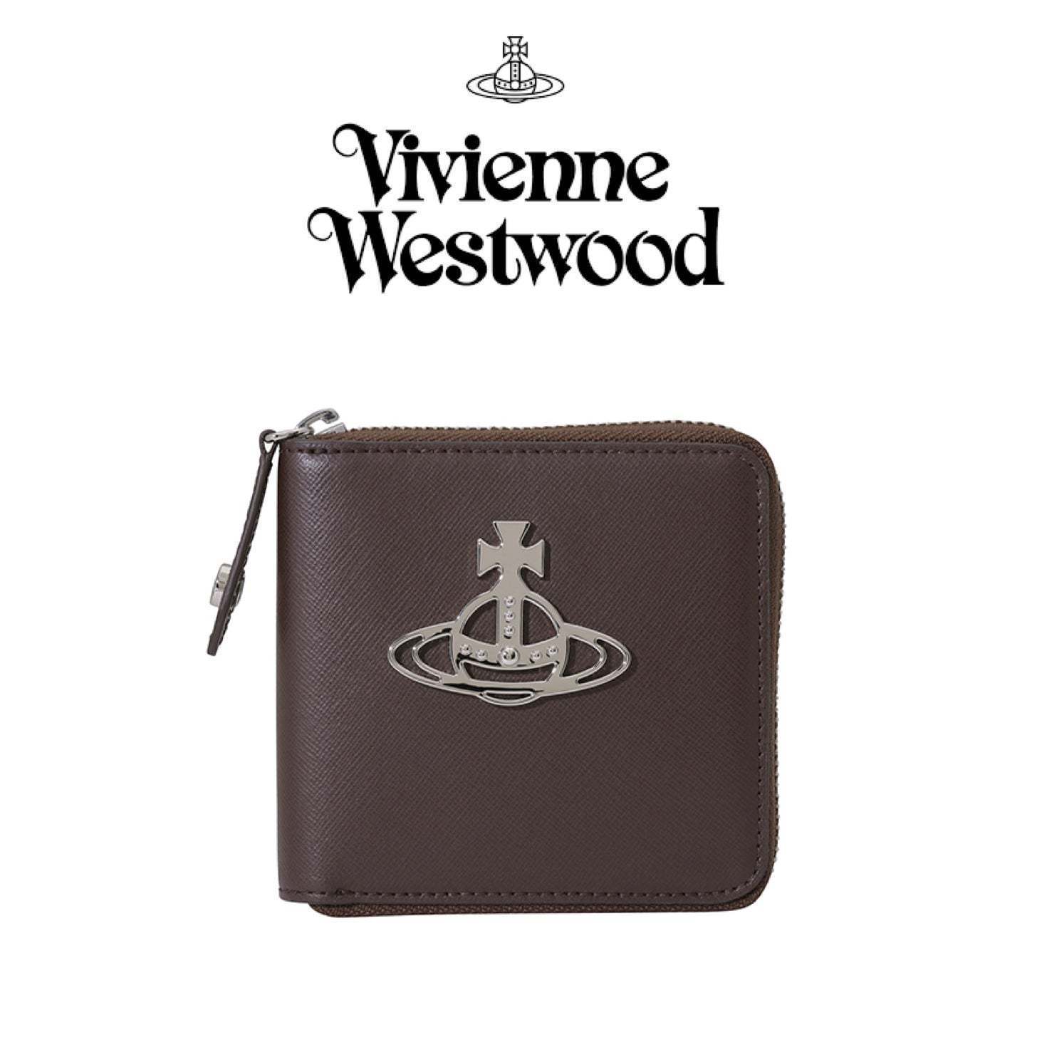 ☆ VIVIENNE WESTWOOD ☆ ファスナー 二つ折りウォレット