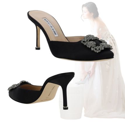 Manolo Blahnik Hangisi(マノロブラニク) サンダル・ミュール ...
