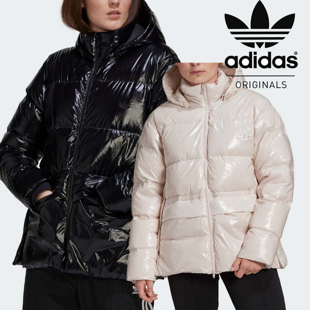 正品 adidas down アディダスAラインパフダウンジャケット