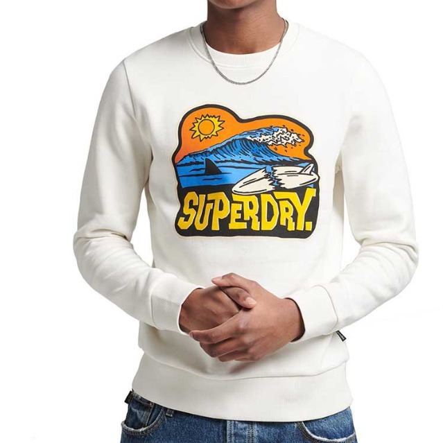 Superdry極度乾燥しなさい★トラベルステッカー スウェット