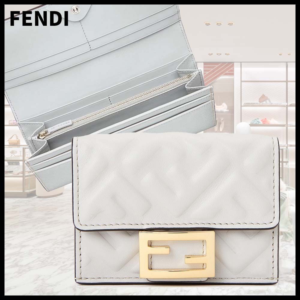 ❤アイテム❤ お値下げ中 FENDI 財布 ゴールドレザー フェンディ 仲