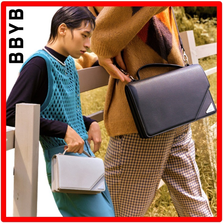 ☆韓国の人気☆【BBYB】☆Mago Unisex Satchel Cross Ba.g☆
