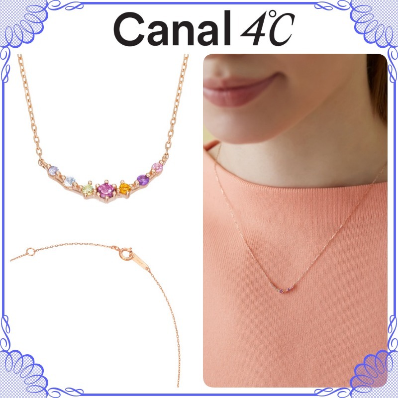 大人気!! Canal 4℃ ジュエリーアイテム シルバー ネックレス