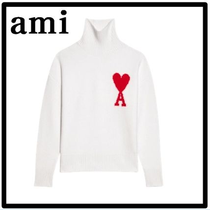 関税負担なし☆AMI PARISアミパリスAMI DE COEUR CLOUDYセーター