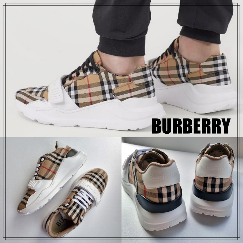 22FW★バーバリー★ビンテージチェック コットンスニーカー