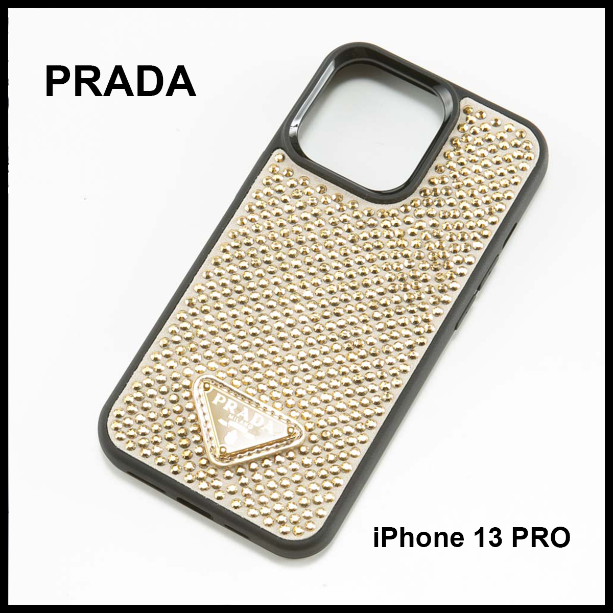 PRADA スマホ・携帯ケース CRYSTAL iPhone 13 PRO 1ZH149 2AWL