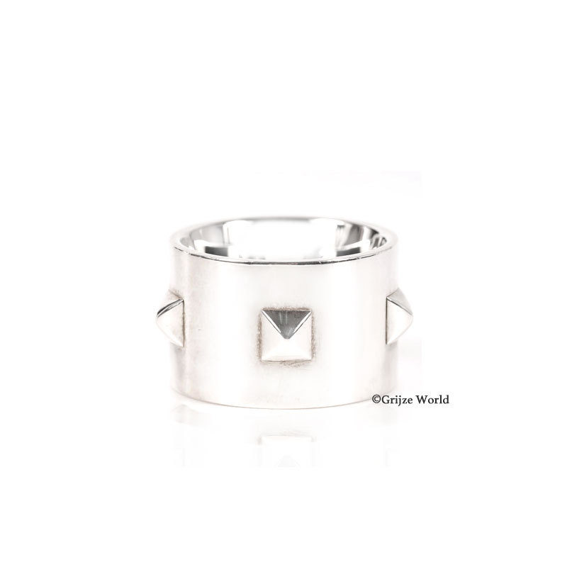 HERMES 人気完売続出 mini clous GM シルバー925 Ring