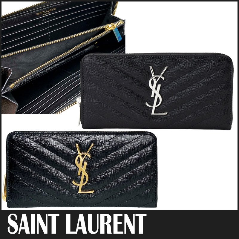 ☆送料関税込☆Saint Laurent 長財布 フルジップウォレット☆