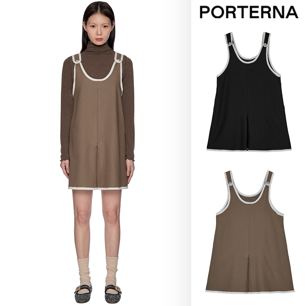 【PORTERNA】Bay Button Short One Piece