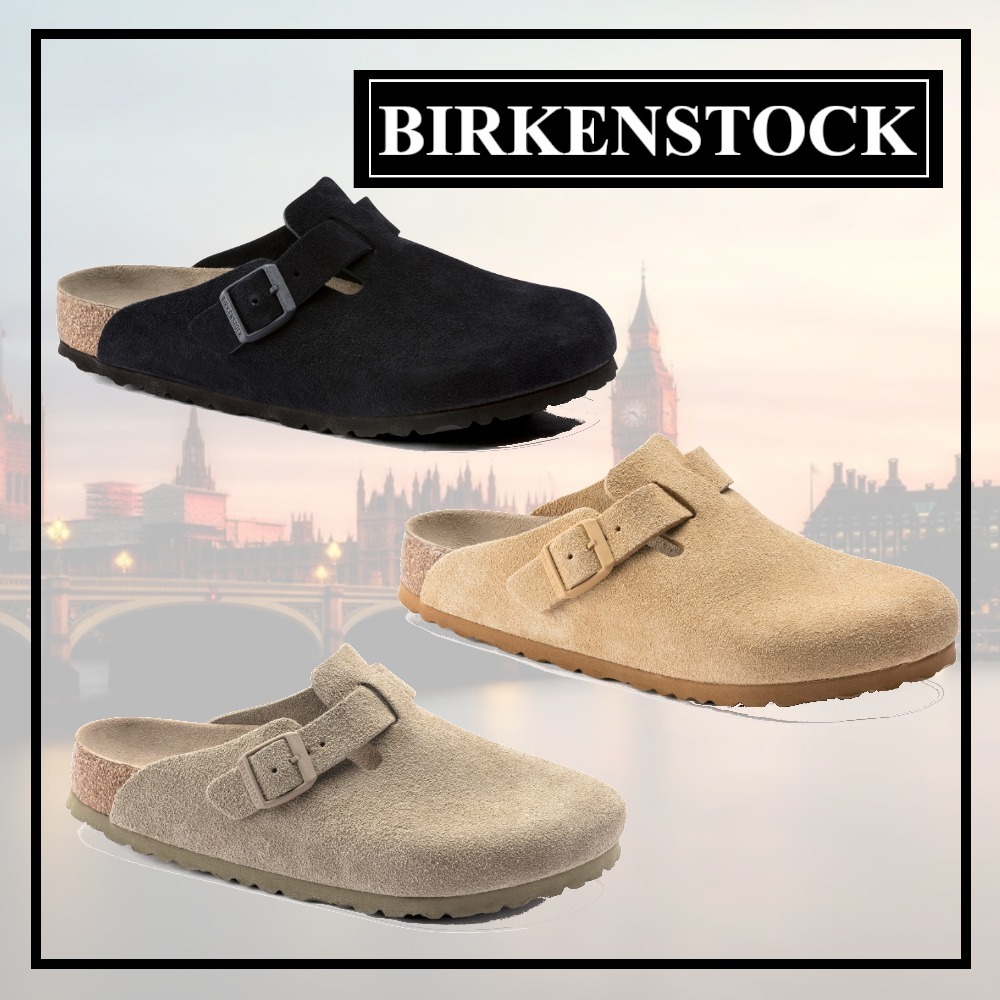 【BIRKENSTOCK】 メンズ レディース ボストンソフトフットベッド