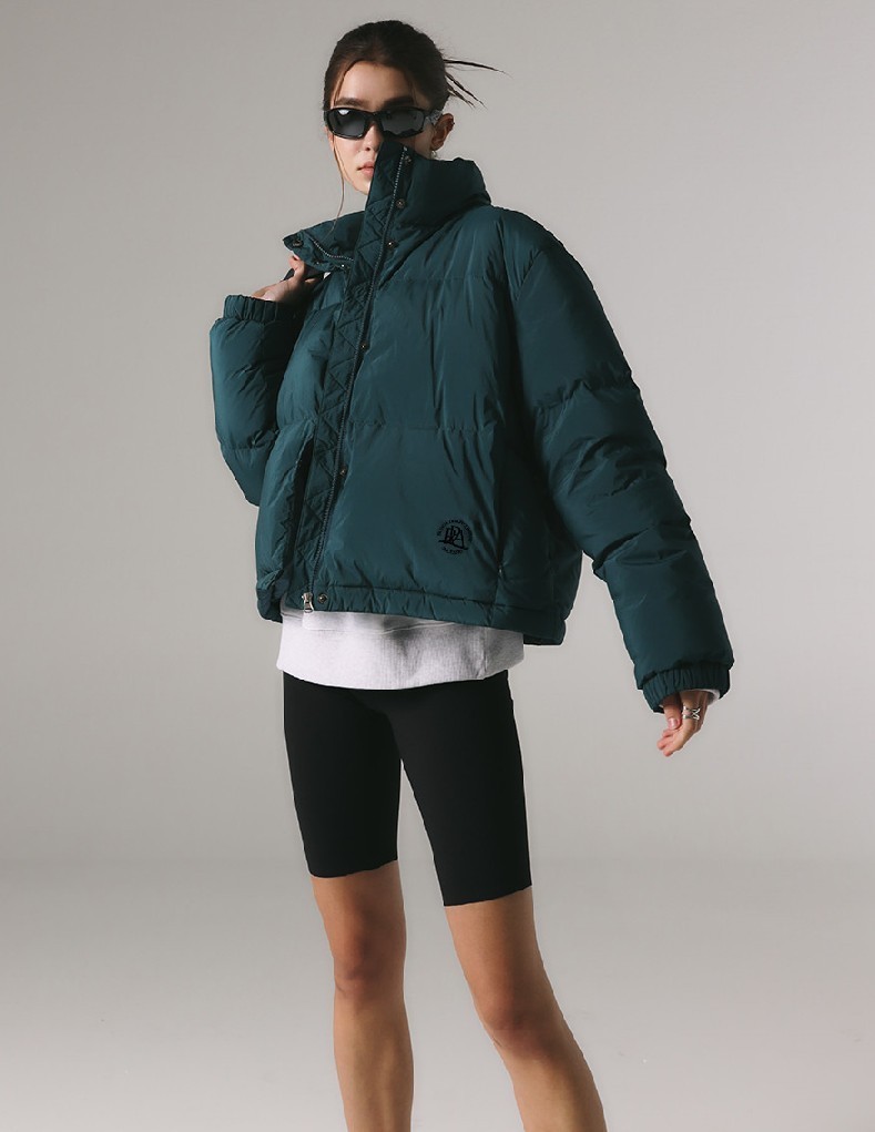 ●PRENDA●NYLON DOWN PADDING ショートダウン 韓国発 人気 口コミ・レビュー｜○PRENDA○NYLON DOWN PADDING ショート