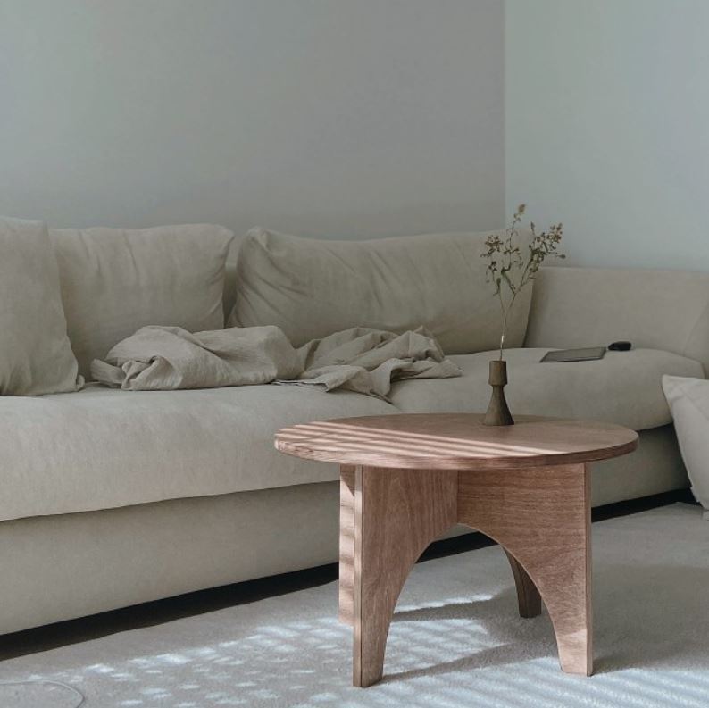 韓国発★ SHEMA 原木 ローテーブル [roifurniture]