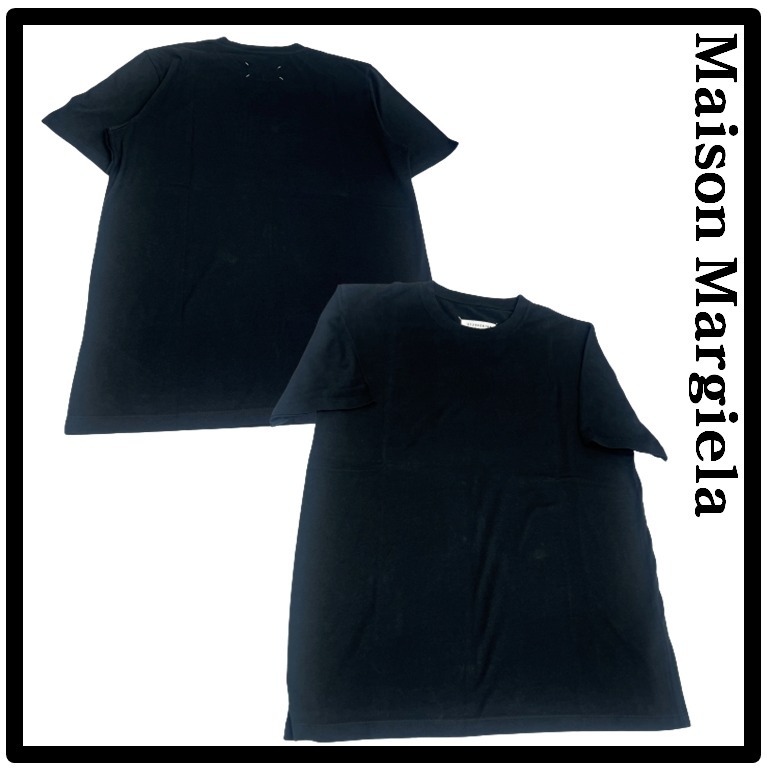 ☆関税込☆Maison Margiela★Crew Neckline T-Shirt Black★