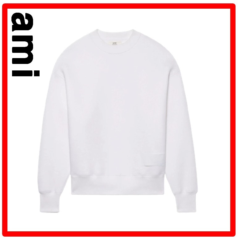 ★【AMI PARIS】★Alexandre Mattiussi Sweatshir.t White★