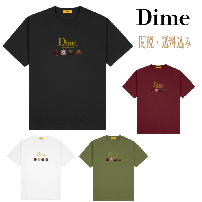 【大人ストリート】Dime Classic Choco Logo T-Shirt