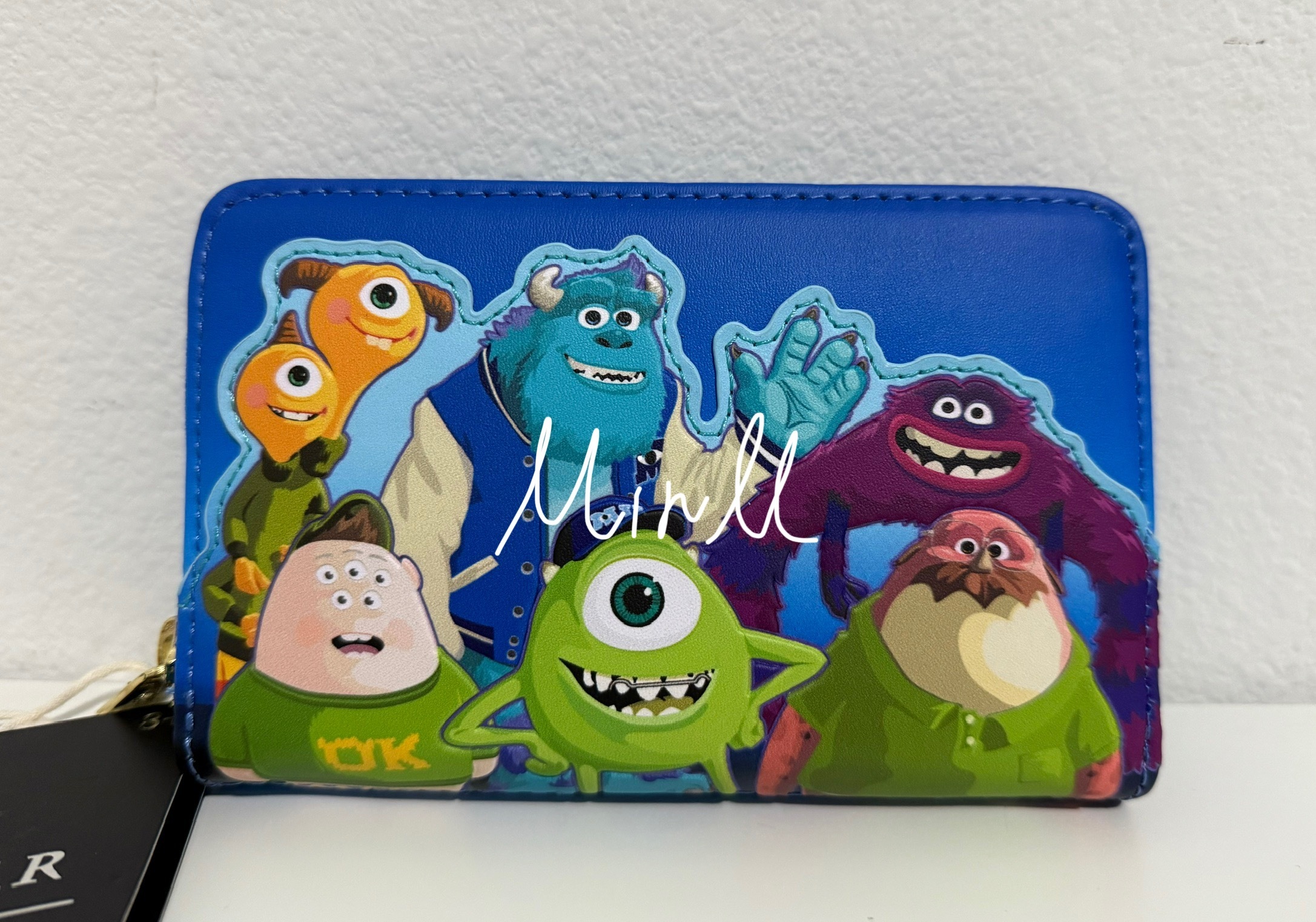 【Loungefly】モンスターズユニバーシティ ラウンドジップ 財布