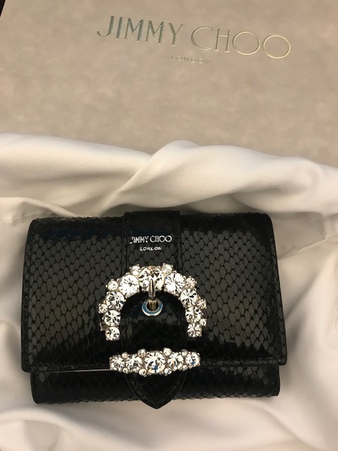 Jimmy★Choo(セールで即発送)キラキラ感でゴージャスCheriWallet