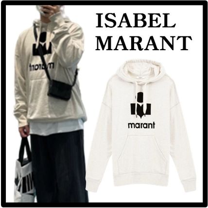 Isabel Marant Hoodies Unisex Street Style Logo Hoodies