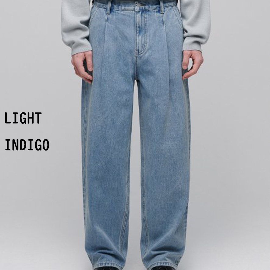 MUSINSA STANDARD MEN'S_セミバルーンデニムパンツ_2色 MUSINSA STANDARD MEN'S_セミバルーンデニムパンツ_2色 (MUSINSA