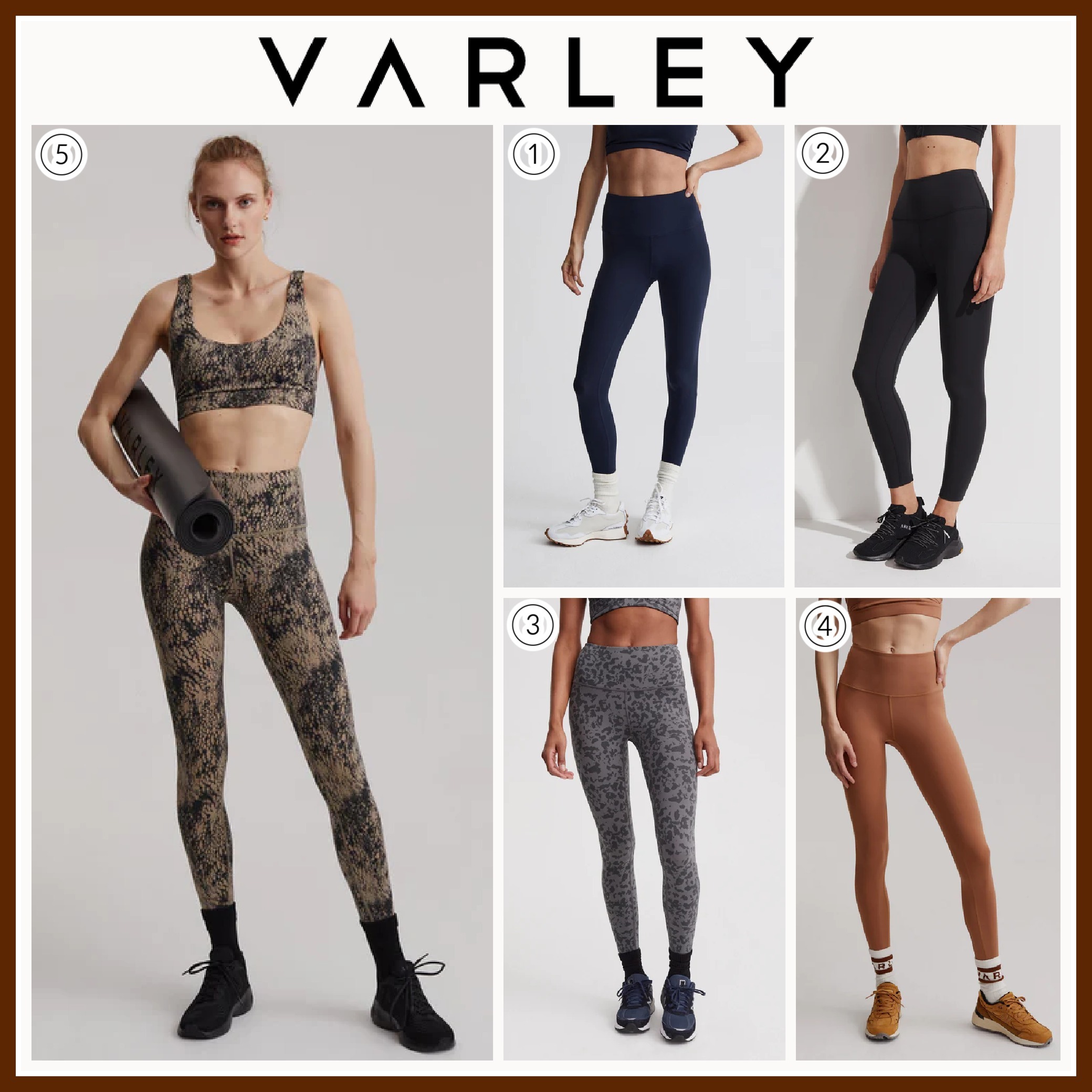 注目ブランド!! ★VARLEY★ Let's Move High Rise Legging 25