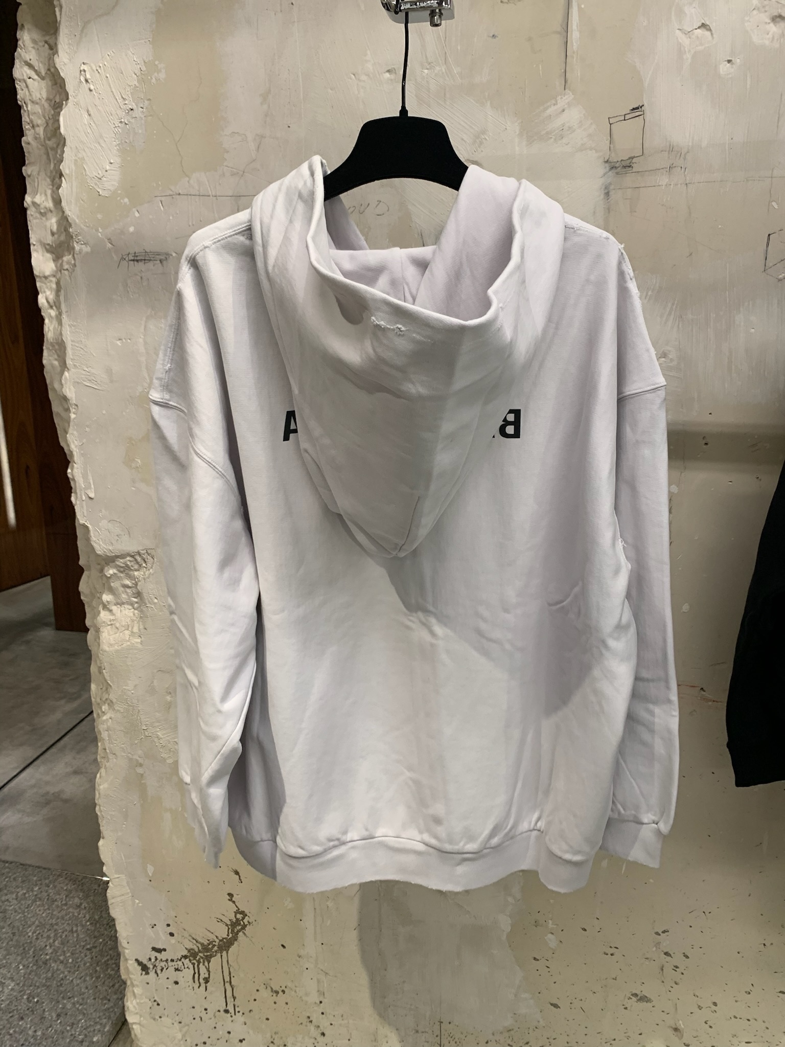 BALENCIAGA】MIRRORロゴ ジップアップ スモールフィット