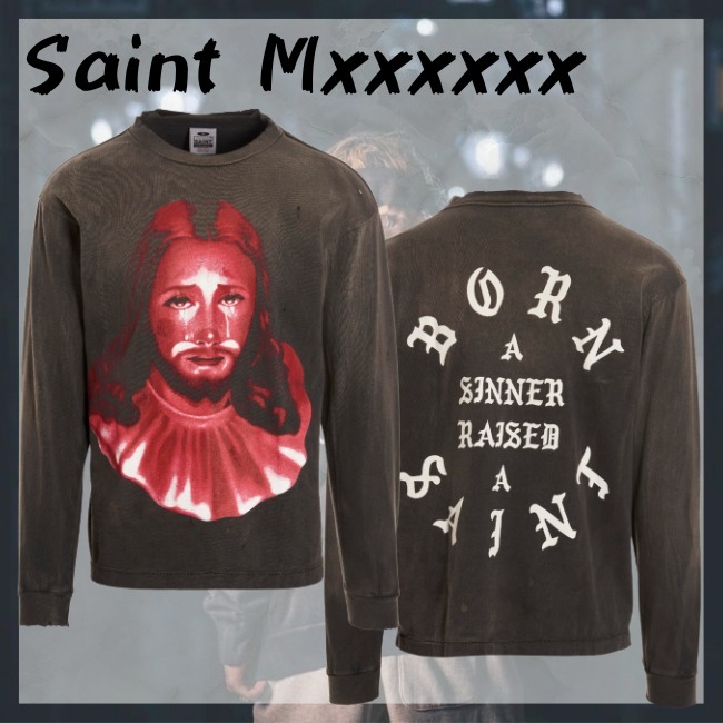 セントマイケル saint mxxxxxx B&R_KNIT/CLOWN オンラインストアセール