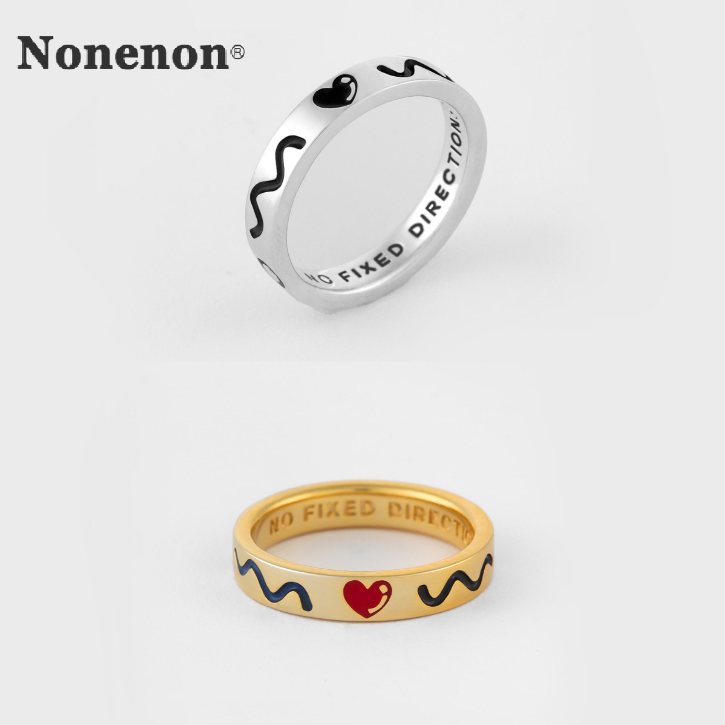 幅4mm [NONENON] DOODLE RNG(4mm)