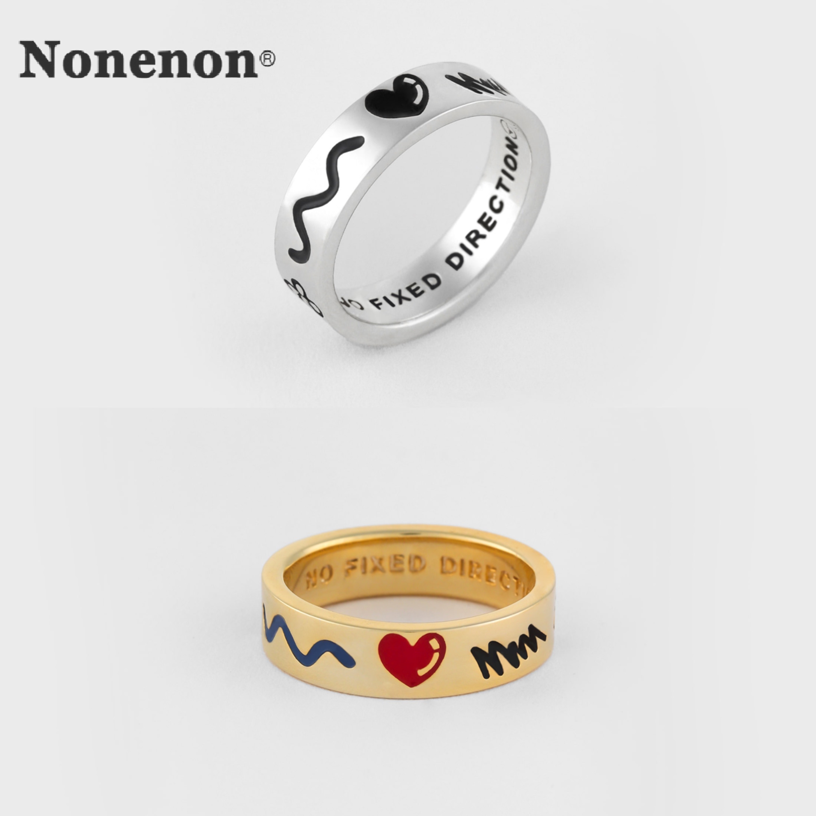 幅6mm [NONENON] DOODLE RNG(6mm)