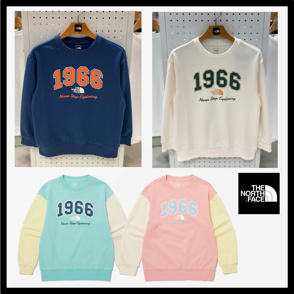 ★送料・関税込★THE NORTH FACE★K'S 1966 LOGO スウェット★