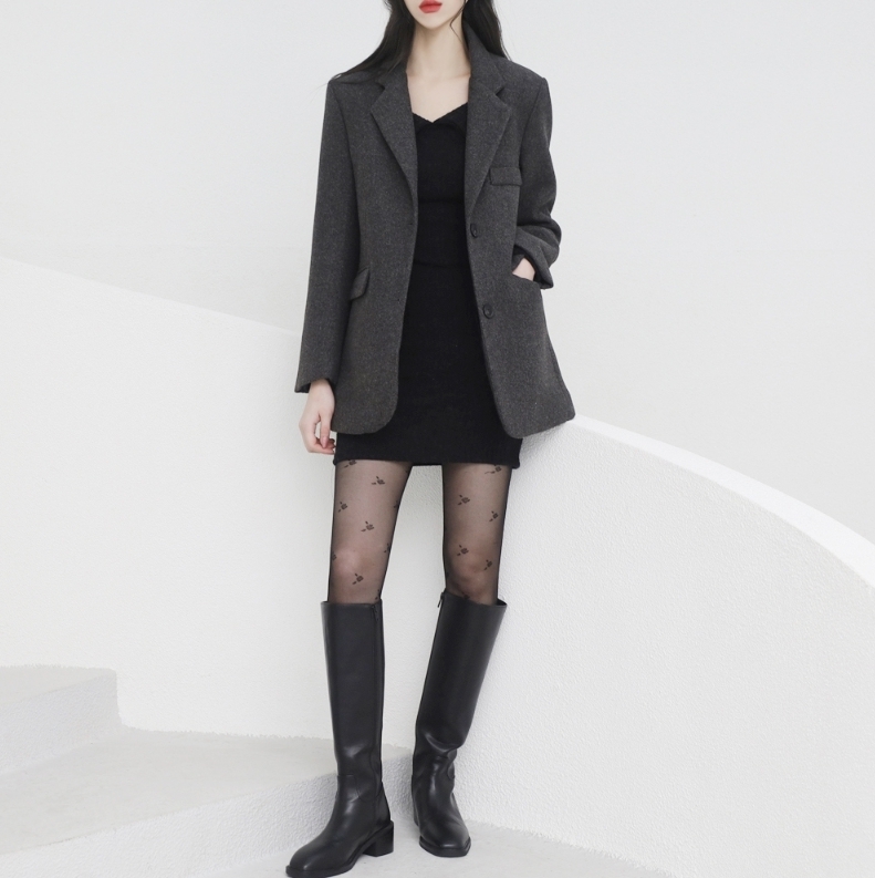 【NONCODE】Roel mink linening jacket