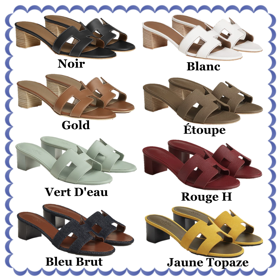 Hermes サンダル《オアジス》Oasis sandal 22〜27cm 直営店包装