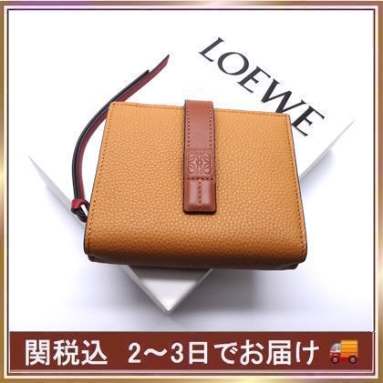 コンパクト,ジップ,ウォレット LOEWE(ロエベ) 折りたたみ財布 ...
