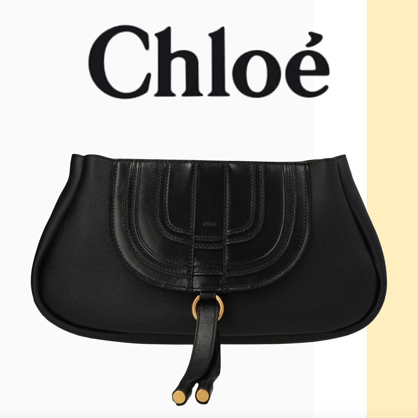高い素材】 Chloe ☆ marcie クラッチバッグ ショルダーバッグ