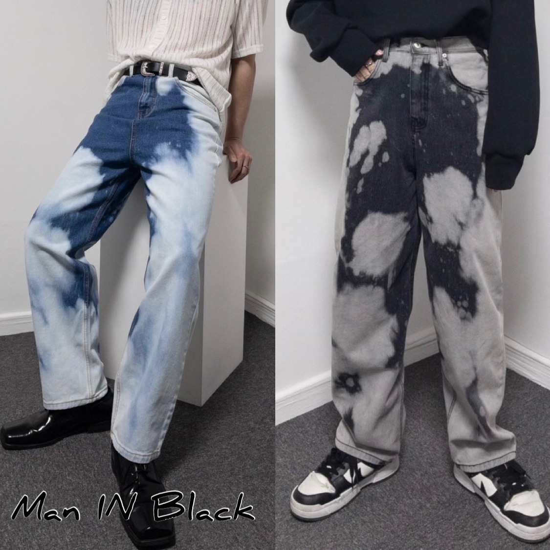 [送料込] bleach straight denim PT