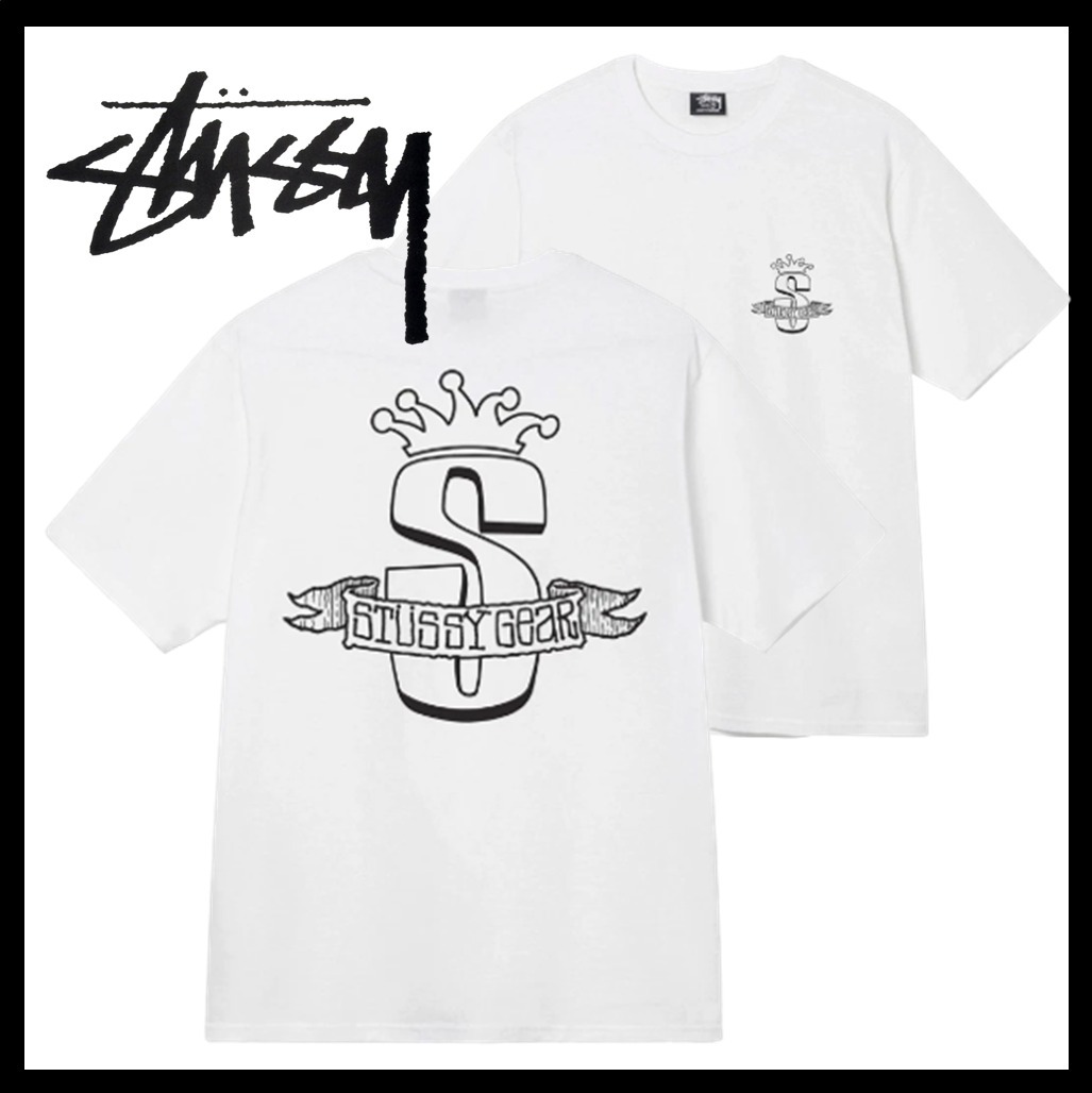 ★関税込★Stussy★Gear Banner T-Shirts ステューシー Tシャツ