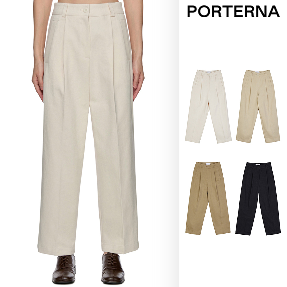 【PORTERNA】Saint cotton trouser
