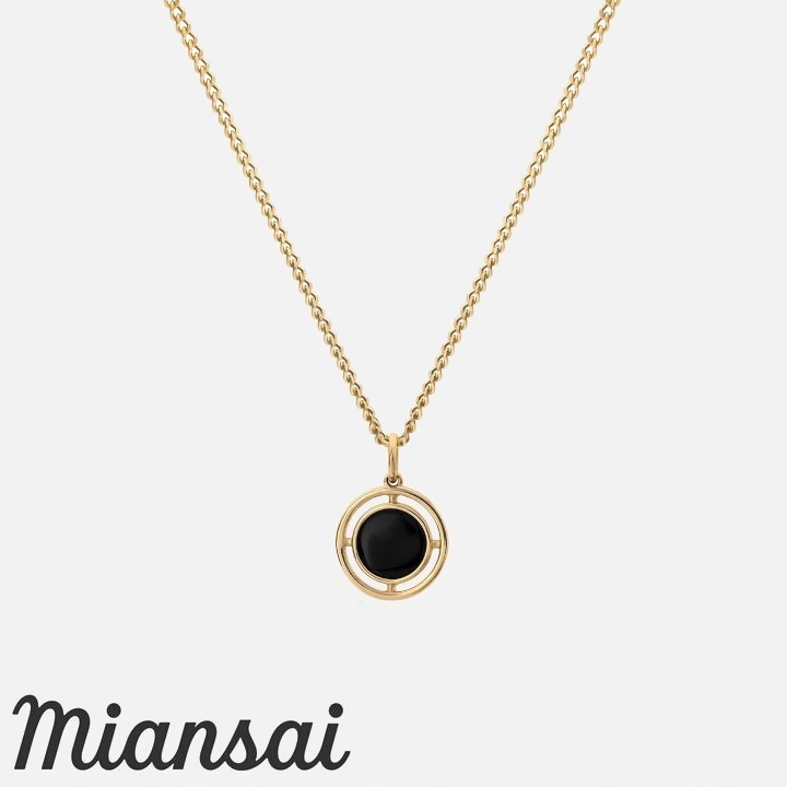 【Miansai】コンパス オニキス ネックレス☆関税・送料込☆