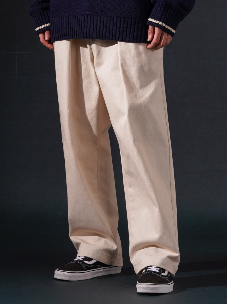 ★韓国の人気★【TWN】★Oneway Wide Cotton Pant.s★関税込★ ☆韓国の人気☆【TWN】☆Oneway Wide Cotton Pant.s☆関税込