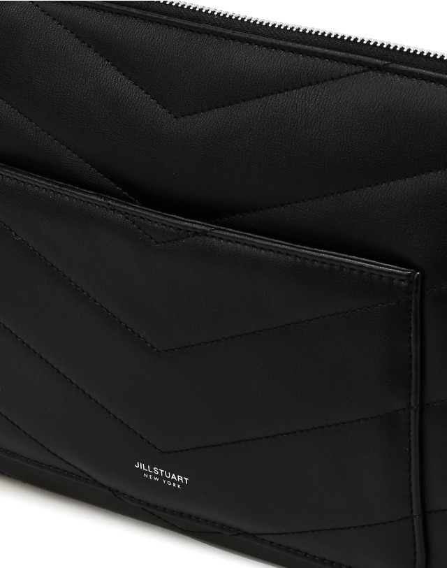 [JILLSTUART]★QUILTED COWHIDE CLUTCH BAG JILLSTUART]☆QUILTED COWHIDE CLUTCH BAG