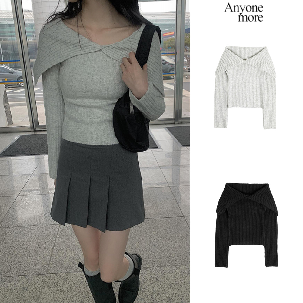 【Anyone more】Kero Off Shoulder T-shirt