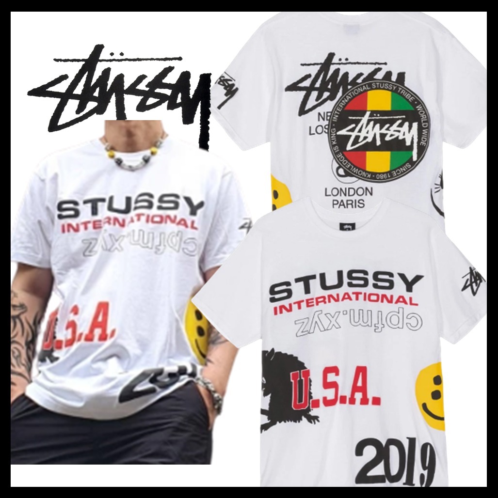 ★関税込★Stussy★Cactus Plant Flea Market USA 2019 T-Shirt