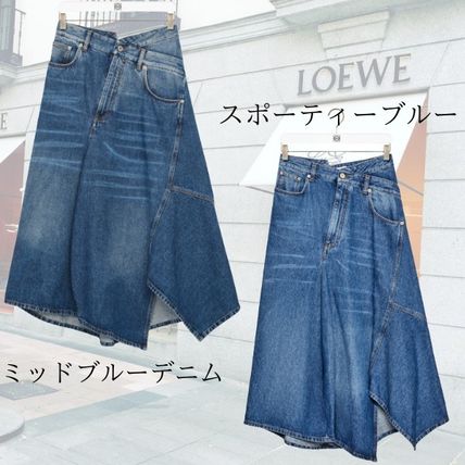 定価23 ロエベloewe ロングスカート-